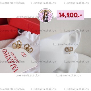 👜: New!! Valentino Earrings ‼️ก่อนกดสั่งรบกวนทักมาเช็คสต๊อคก่อนนะคะ‼️