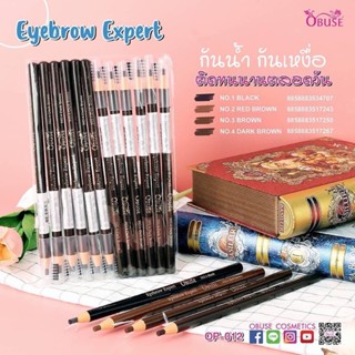 ดินสอคิ้วเชือก Eyebrow Expert แพ็ค 12 ชิ้น