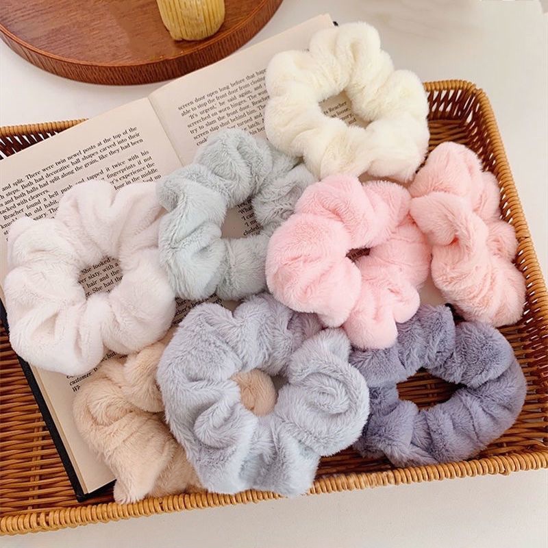 เกาหลีน่ารักตุ๊กตา Scrunchie แฟชั่นผู้หญิง เครื่องประดับผม - รูปที่ 5