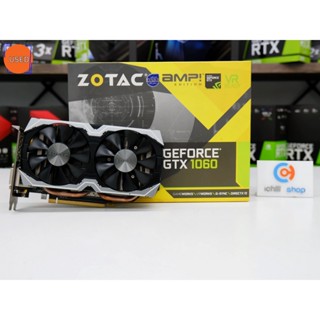 การ์ดจอ (VGA) ZOTAC GTX1060 6GB 2F AMP EDITION P12191