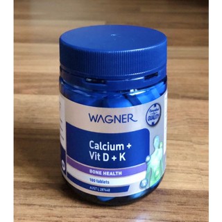 🇦🇺Exp.13/01/2025 Wagner Calcium&amp;Vitamin D &amp; Vit K 100เม็ด #Wagner #Calcium #แคลเซียม วิตามินดี #แว๊กเนอร์ #vitamin