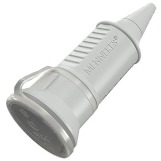 MENNEKES 10751 grey ปลั๊กตัวเมียกลางทาง รุ่น SCHUKO (2P+E) 16A 230V IP44 (Connector SCHUKO® 10751)