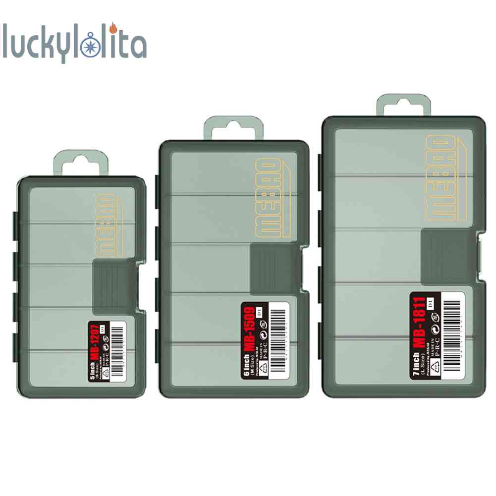 【จัดส่งฟรี】กล่องเก็บเหยื่อตกปลา แบบพลาสติก [luckylolita.th]