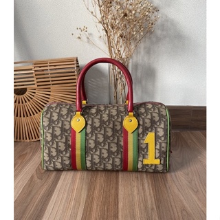 ❌𝐒𝐨𝐥𝐝 𝐨𝐮𝐭❌Dior Boston Rasta Bag (card ไม่ระบุวันเดือนปี)