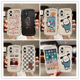 เคส oppo reno 8z 5g เคส oppo reno 7z 5g เคสโทรศัพท์มือถือ ลายการ์ตูนคลื่นน่ารัก สําหรับ oppo reno 7z 5g case oppo reno 8z 5g