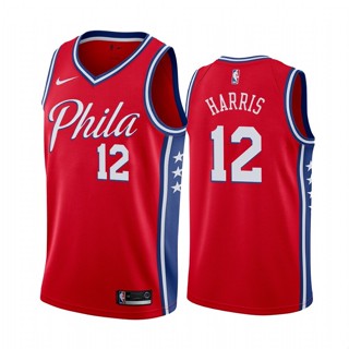 เสื้อกีฬาบาสเก็ตบอล TR22HGR3 Original NBA 76ers สําหรับผู้ชาย #เสื้อกีฬาแขนสั้น ลายทีมชาติสวิงแมน Tobias Harris 2020/21 12 GHlnjf03LClfek75