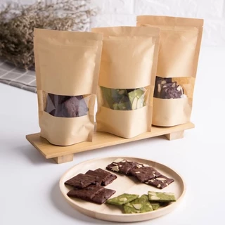 New‼️บราวนี่กรอบ สูตรเนย มี3รสชาติ อัลมอนด์ ช็อกชิพ ชาเขียว สูตรหวานน้อย เก็บได้นาน2เดือน