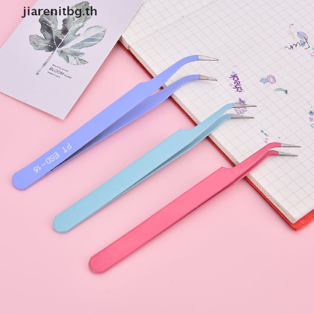 RENBG แหนบสแตนเลสเทปสติกเกอร์เครื่องมือ Gadgets แหนบแบบพกพา TH