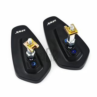 Xmax กระจกมองหลังอลูมิเนียม สีฟ้า สําหรับ Yamaha XMAX 250 300 400 2017 2018 2019 2020 2021 2022 จัดส่งในกรุงเทพฯ