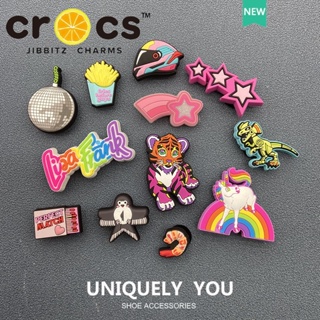 Crocs jibbitz charms ใหม่ กระดุมแฟชั่น อุปกรณ์เสริม สําหรับตกแต่งรองเท้า DIY