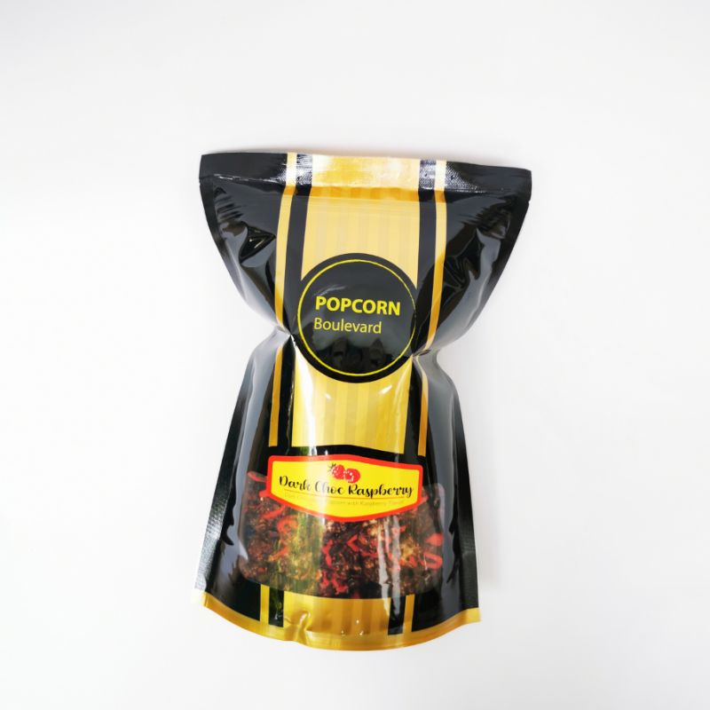 POPCORN Boulevard - Dark Chocolate Raspberry ป๊อปคอร์นรสดาร์กช็อกโกแลตกลิ่นราสเบอร์รี่​ + Sprinkle ช