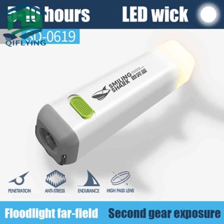 ไฟฉาย LED ที่มีประสิทธิภาพ 3 โหมด Power Bank สําหรับตั้งแคมป์ฉุกเฉิน