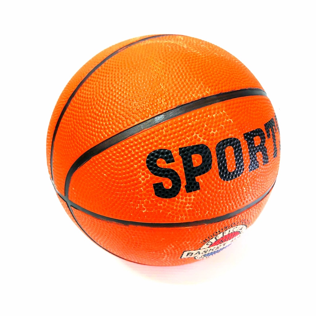 ลูก บาสเก็ตบอล เบอร์ 5 บาส BASKETBALL SPORTS กีฬา ส่งแบบเป่าลมให้เลย ลูกบอล อย่างดี บอล ลูกบาส . ราคา ถูกที่สุด ดีลบีเคเค แกลเลอรีภาพที่ 3