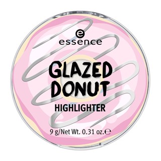 ของแท้/พร้อมส่ง Essence Glazed Donut Highlighter เอสเซนส์ แป้งไฮไลท์ ช่วยเพิ่มความฉ่ำวาวให้ผิวสวย แลดูมีสุขภาพดี