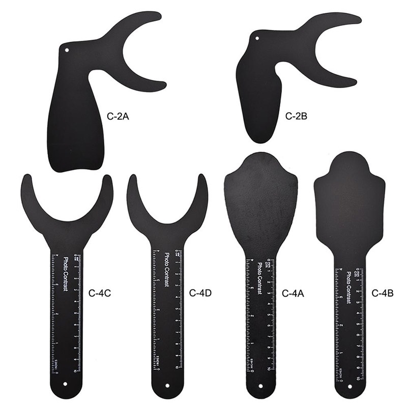 Dental Photo Background Board  Oral Orthodontic Photography Contraster Oral Cheek Plate Black Backgr