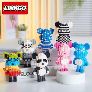 ตัวต่อนาโนแบบเฟือง Size L/XL - Duz 6115-6135, Linkgo 68486-68493 Bearbrick