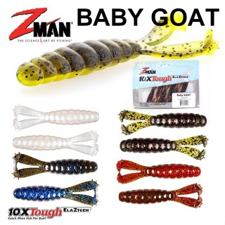 เหยื่อยาง Zman Baby GOAT 3 นิ้ว ปลายางตกปลา ปลายางตกกะพง ตกชะโด