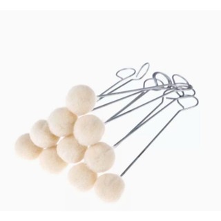 พู่กันทาสี/แปรงจุ่มสี/แปรงปอมปอม/Wool ball brush