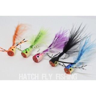 Fly lure ~ Marabou tail popper (เล็ก) Wt3 สมบูรณ์แบบ