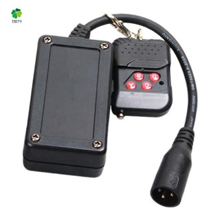 รีโมตคอนโทรลไร้สาย 3 Pins XLR แบบพกพา สําหรับเครื่องตัดหมอก DJ Stage Controller Receptor Fogging 400W 900