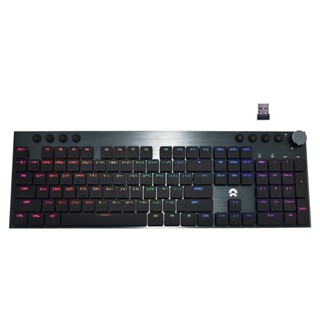 KEYBOARD GAMING ( WIRED FOUR MODES MECHANICAL GAMING KEYBOARD K489) เล่นเกมส์ได้อย่างแม่นยำ