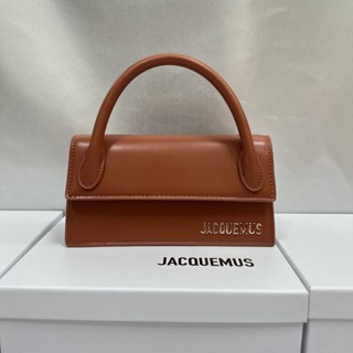 Jacquemus กระเป๋าสะพายไหล่ลําลอง ทรงสี่เหลี่ยม ขนาดเล็ก ระดับไฮเอนด์ สําหรับสตรี 2022