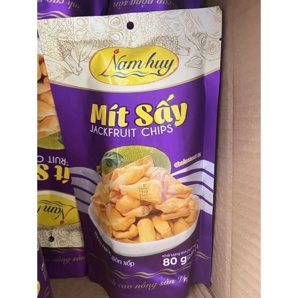 ขนุนอบกรอบ  80กรัม  Mít Sấy