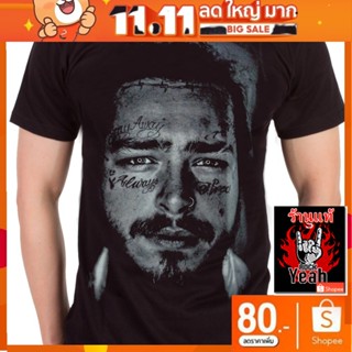 เสื้อวง POST MALONE เสื้อร็อค เสื้อทัวร์ โพสต์ มาโลน RCM1852