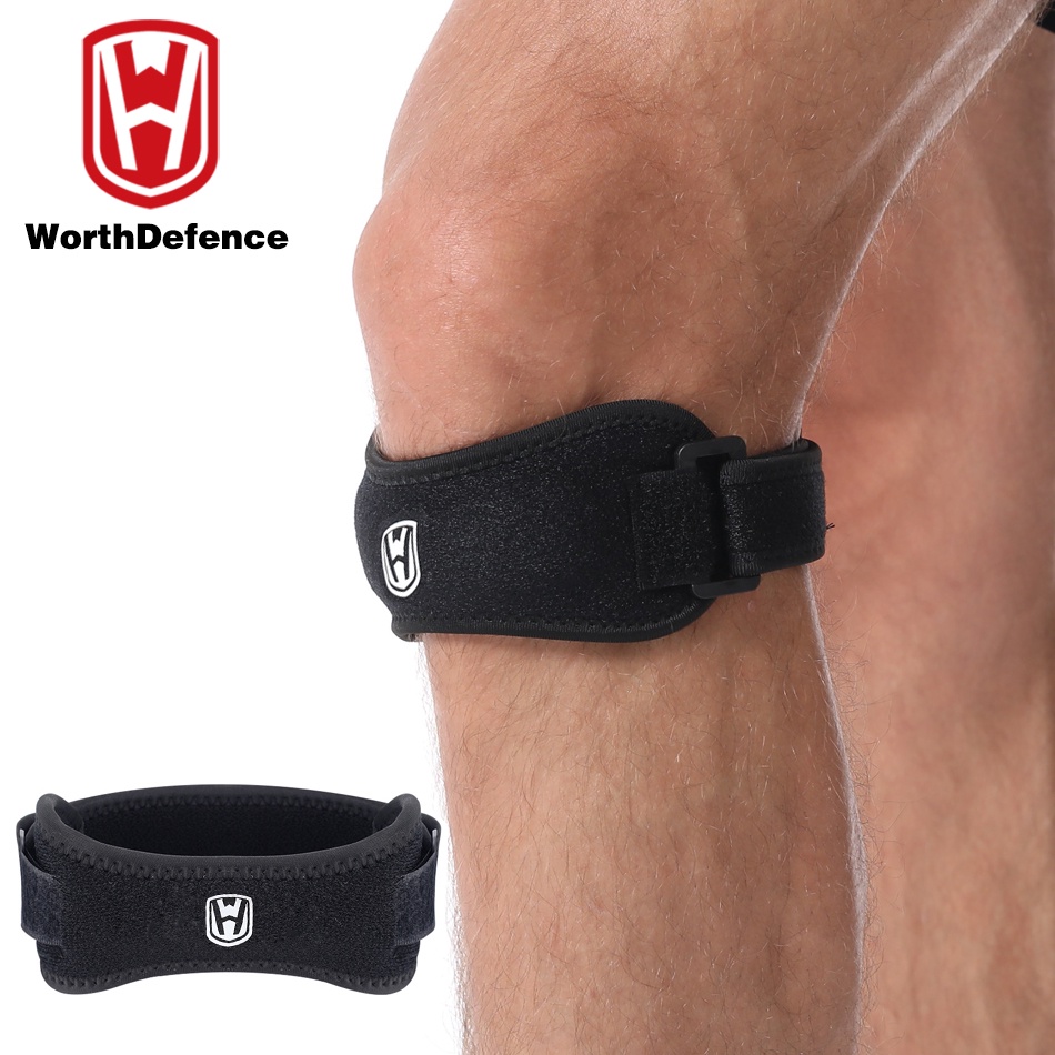 คุ้มค่า 1/2 ชิ้น Kneepads Patella รั้งปรับสายรัด EVA เข่าสนับสนุน Pad ป้องกันกีฬาเกียร์บาสเกตบอลวอลเลย์บอล Protector