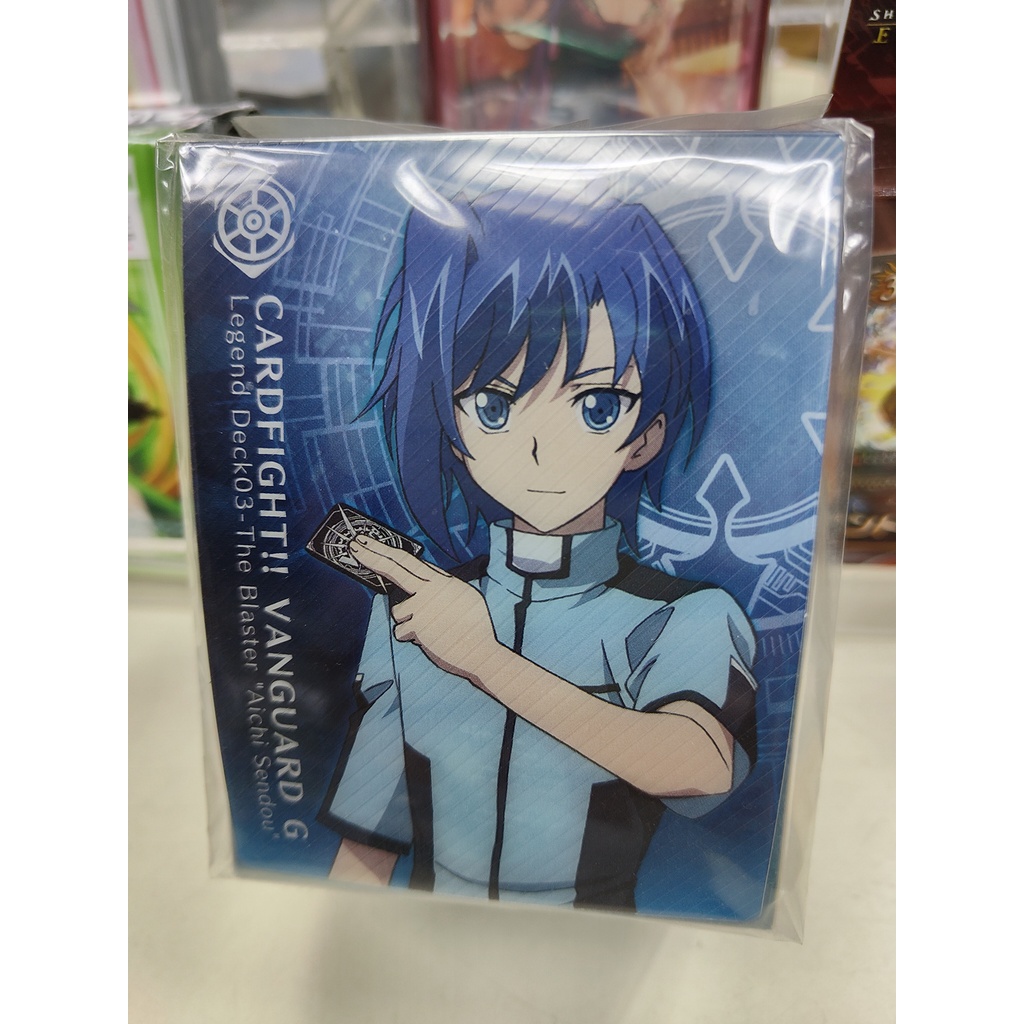 กล่องใส่การ์ดพลาสติก Deck Holder Vanguard Sendou Aichi (จาก Legend Deck 03 ภาษาญี่ปุ่น, เฉพาะตัวกล่อ