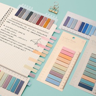 200 แผ่น / ชุดกระดาษโน้ต Sticky Note กระดาษโน้ตยึดติดด้วยตนเอง กระดาษโน้ตสี
