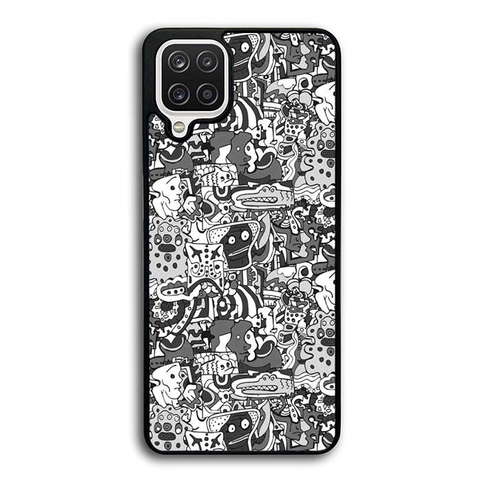 เคส Samsung Galaxy A12 A13 A11 A21 A21S 5G Doodle Art YD0521