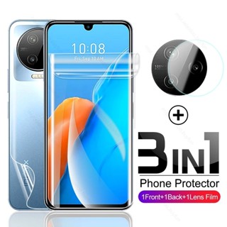 3In1 Front Back Soft Hydrogel Film Screen Protector For Infinix Note 12 G96 Note12 VIP Not 12 Pro 4G 5G 2022