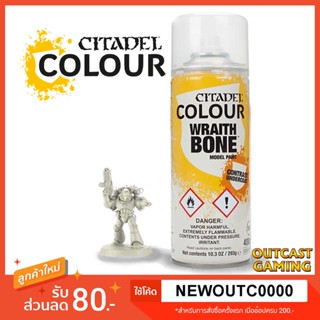 [Spray] WraithBone 400ml - Citadel Colour สีสเปรย์รองพื้น สีสเปรย์สำหรับสี Contrast