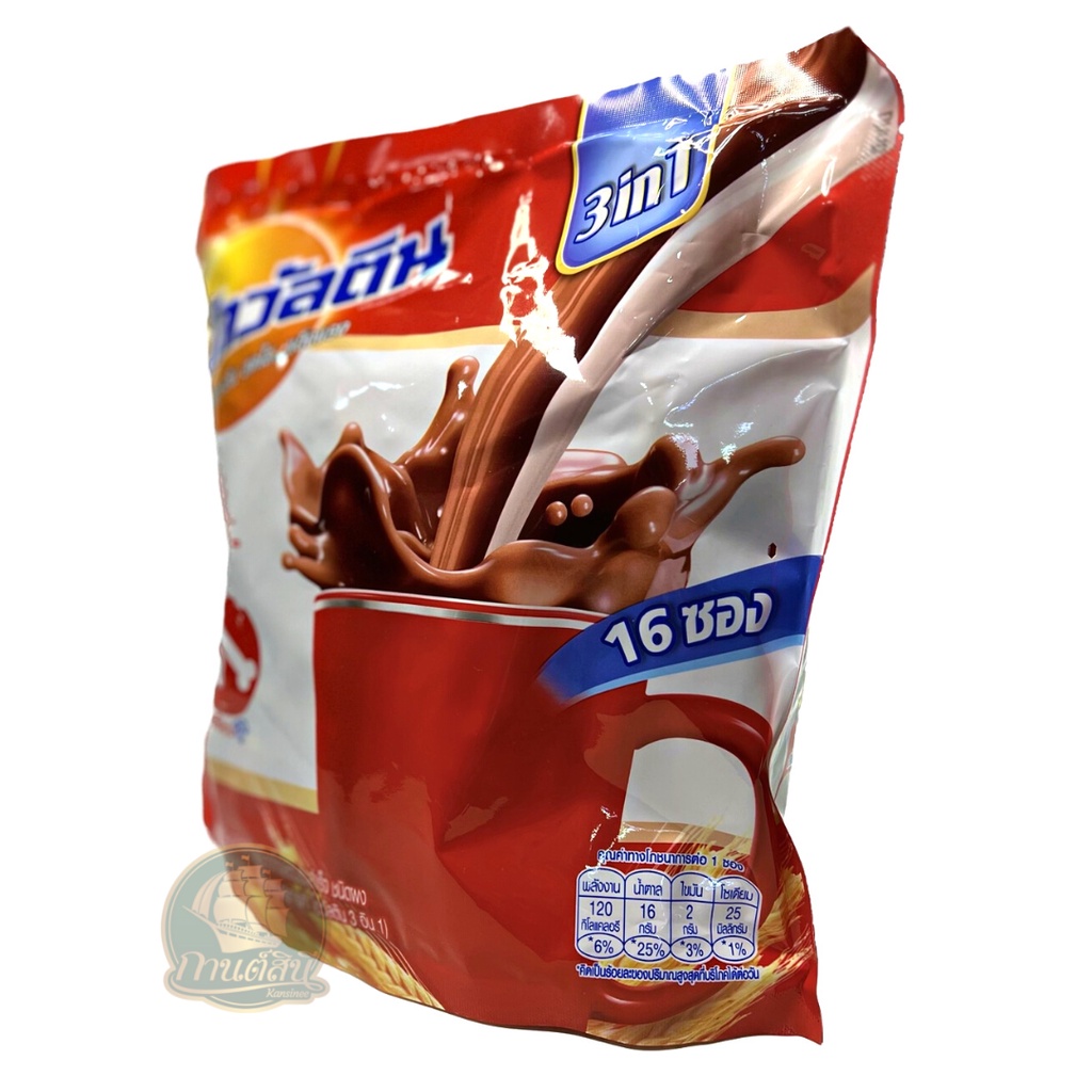 โอวัลติน​​ 3in1 ชนิดซอง​ ขนาด​ 29 กรัม​ เเพ็ค​ 15 ซอง​