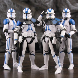 【ขายดี】ฟิกเกอร์ Star Wars 501st Legion clone trooper 6 นิ้ว Imperial Phase II 2 Archive ของเล่นสําหรับเด็ก ไม่มีกล่อง