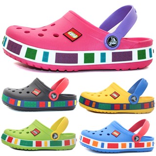 Crocslegokidsshoes รองเท้าแตะเด็กผู้หญิง สินค้าของแท้ พร้อมส่ง [12088]