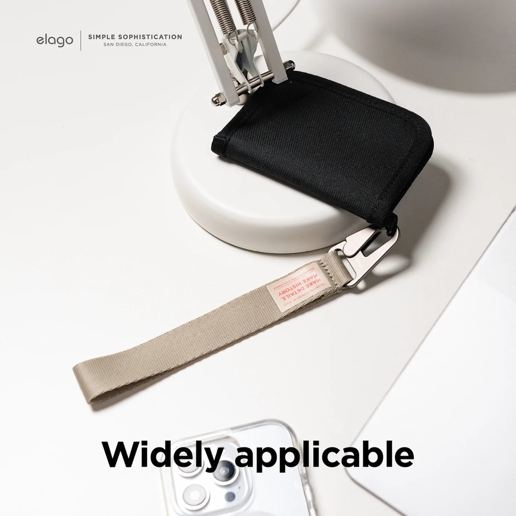 elago Wrist Lanyard Carabiner Strap [2 Colors] for iPad, AirPods Pro, Pro2, Gen1&2&3 สายคล้องข้อมือ ราคา ถูกที่สุด ดีลบีเคเค แกลเลอรีภาพที่ 5
