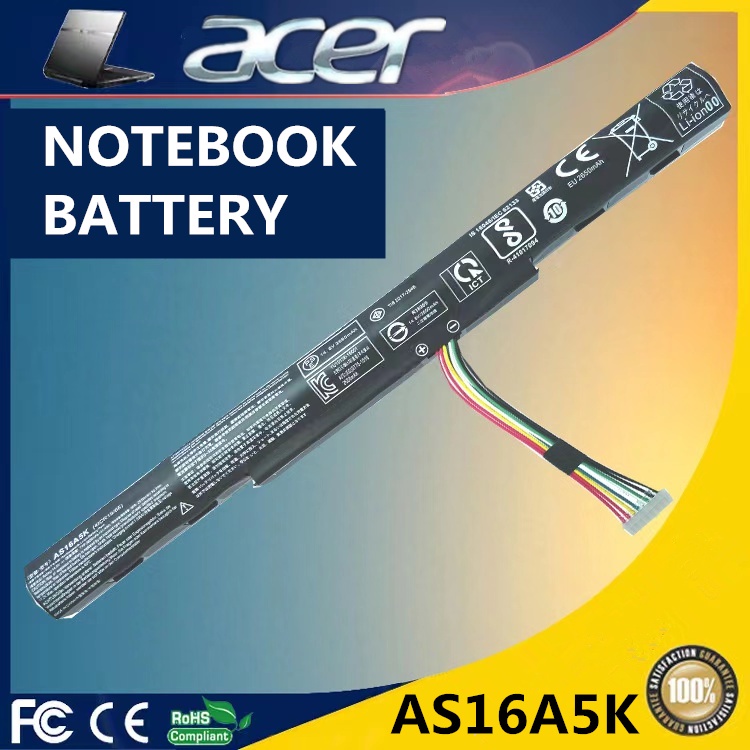 Original BATTERY ACER แบตเตอรี่ เอเซอร์ AS16A5K Aspire E15 E5-475G 575G 774G E5-575G E5-575-59QB E5-575G-53VG AS16A7K