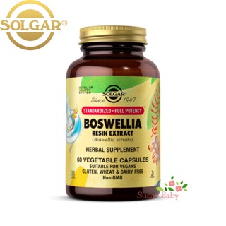 Solgar Boswellia Resin Extract 60 Vegetable Capsules กำยานอินเดีย