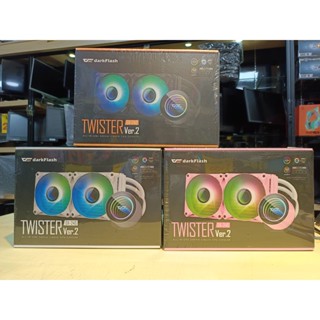 ชุดน้ำปิด 2 ตอน DARKFLASH DX-240 V2 CPU LIQUID COOLER (ระบบระบายความร้อนด้วยน้ำ) DARKFLASH DX-240 V2 A-RGB