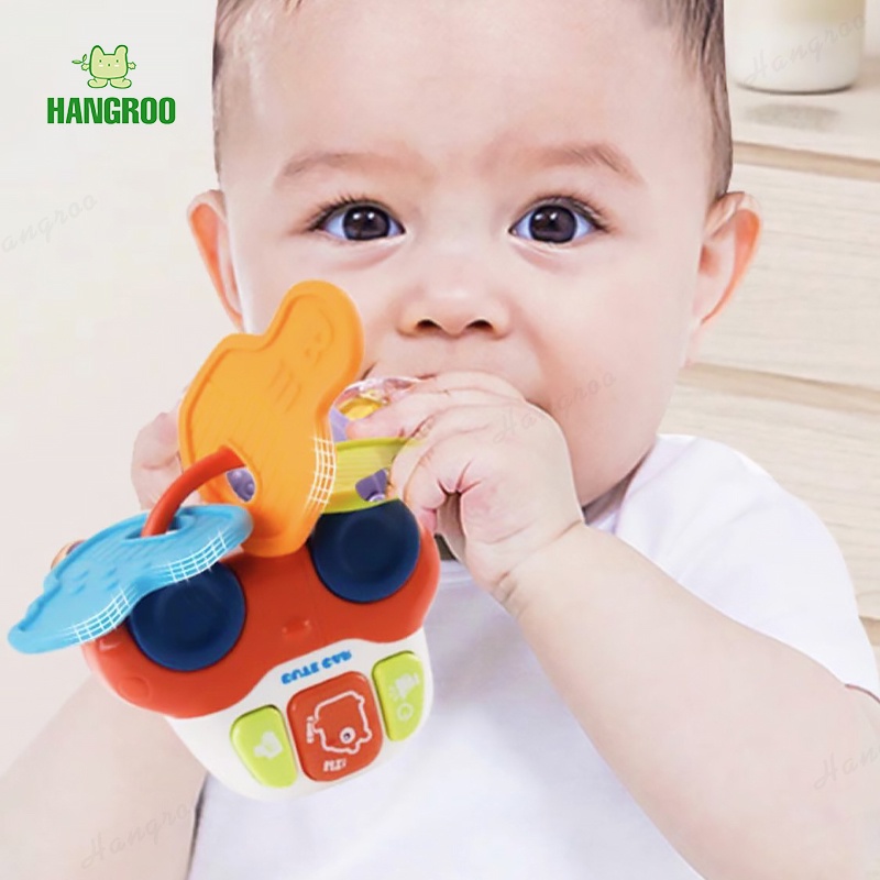 HANGROO 6000 ของเล่นเด็ก ยางกัดซิลิโคน กัดนิ่ม