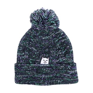 SLUM LTD - RIPNDIP F22 Lord Nermal Pom Beanie Black/Sage/Pine