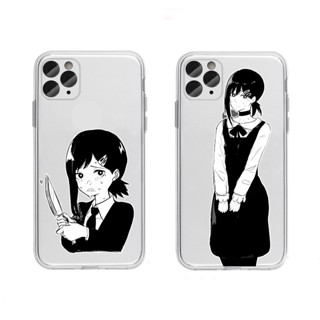 Chainsaw Man เคสไอโฟน 14 11 12 13 pro max 14 plus เคส iPhone 7 8 Plus 8พลัส Pavamacchima case Se 2020 X Xr XsMax cover