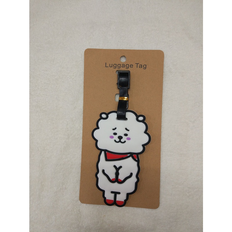 ป้ายแท็กกระเป๋าเดินทาง ลายการ์ตูน Bts - รูปที่ 7