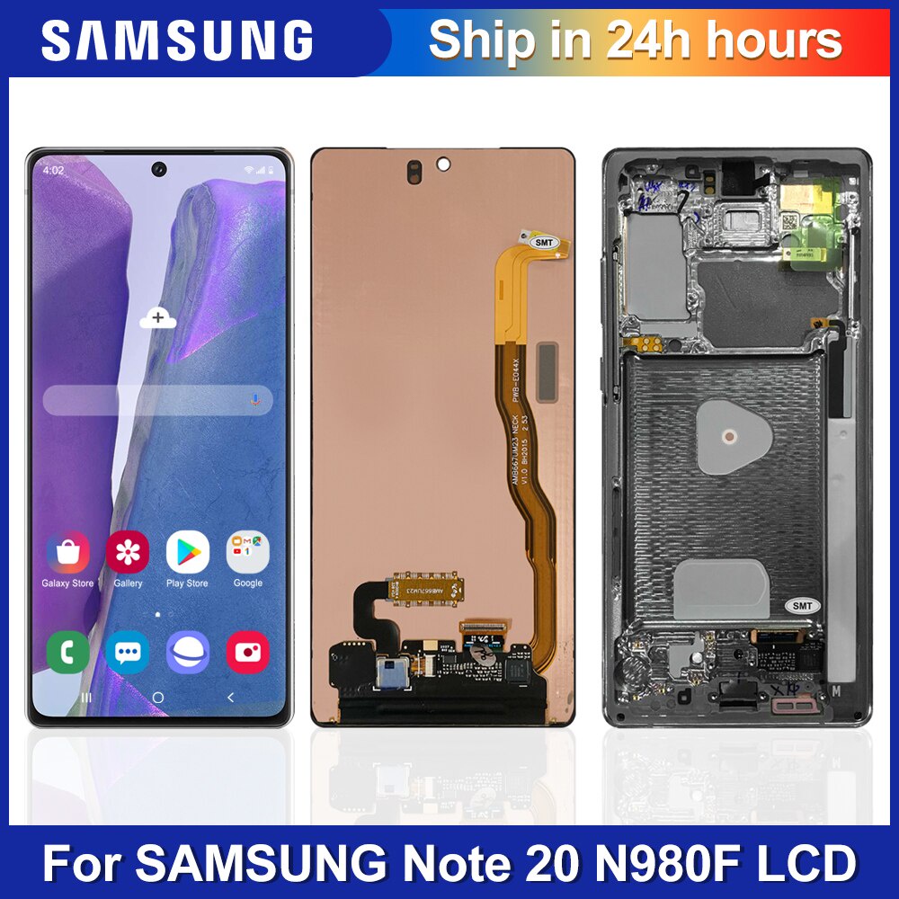 6.7& 39;& 39 สําหรับ 1005003917513075N980 N980F SN980F/DS LCD Touch Screen Digitizer สําหรับ Samsung