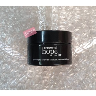 พร้อมส่ง  Philosophy Renewed Hope In A Jar Night Cream 15m มอยส์เจอร์ไรเซอร์กลางคืน