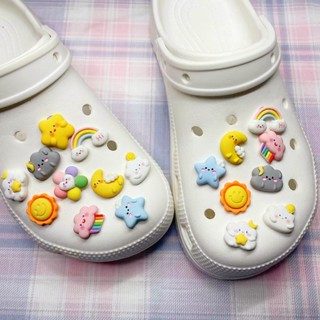 กระดุม รูปการ์ตูนเมฆท้องฟ้า สําหรับตกแต่งสวน diy