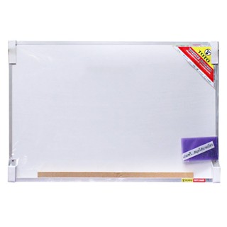 White Board TOTO กระดาน กระดานไวท์บอร์ด โตโต้ กระดานขาว ขนาด 40×60 ซม./60x80 ซม./60x90 ซม. แถมแปรงลบกระดาน 1 อัน