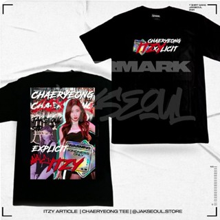 เสื้อวินเทจชาย ITZY Chaeryeong tee โดย Jakseoulเสื้อผ้าผู้ชายเสื้อยืดผู้หญิง